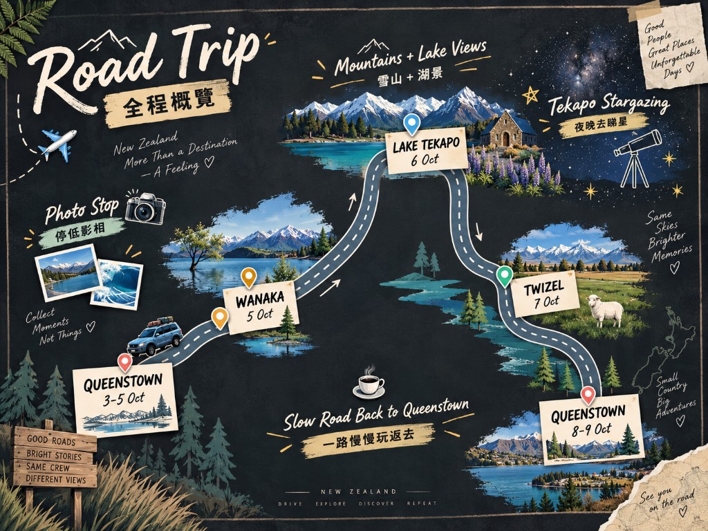 Road trip overview